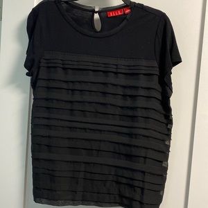 Elle black Dress T-shirt